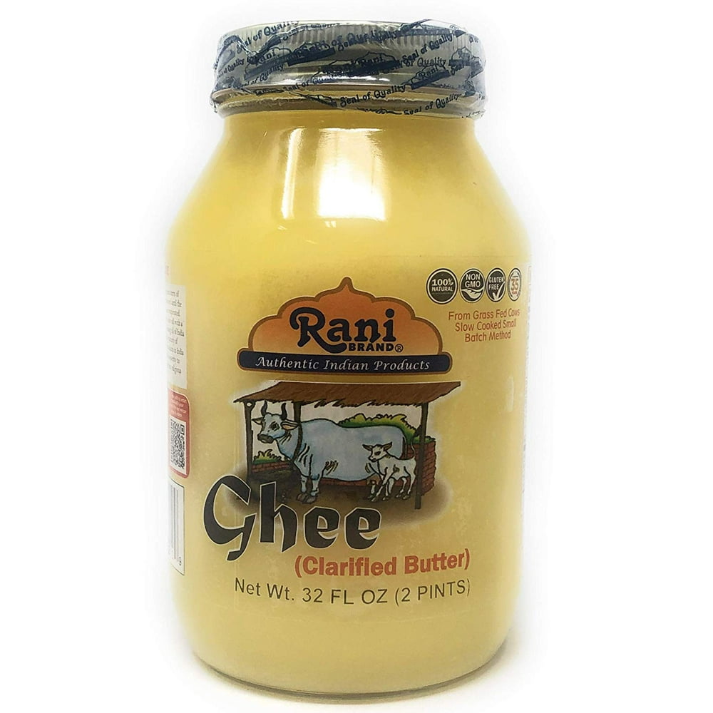 Rani Ghee Pure & Natural from Grass Fed Cows (Clarified Butter) 2lbs