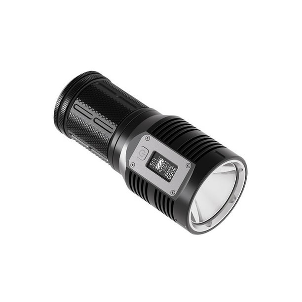 Inteprter Linterna recargable ajustable al aire libre noche ciclismo equitación Camping senderismo pesca escalada lámpara de mano de emergencia Iluminación y accesorios Inteprter HA074448-00B
