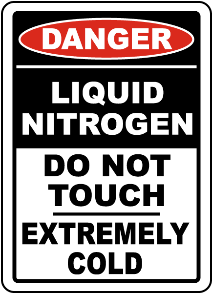 Vinyl Stickers Bundle Safety And Warning Signs Stickers Liquid Nitrogen Do Not Touch Sign 3 Pack 13 X 9 Walmart Com Walmart Com