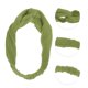 thumbnail image 3 of Ofertas Únicas 1 Pc Diadema Cruzada Elástica a Rayas para Mujeres Verde Militar, 3 of 6