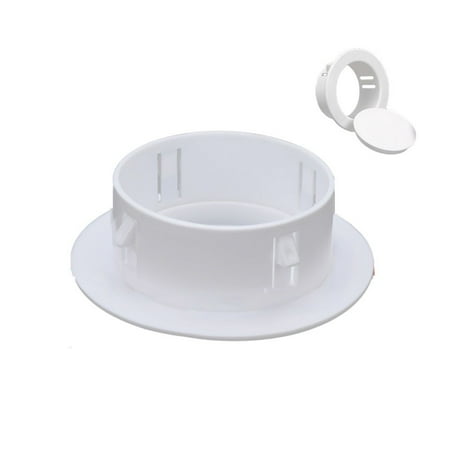 

40-100mm Decorative Wall Hole Cover Protective Vents Decor Cap Plastic Plug 80mm