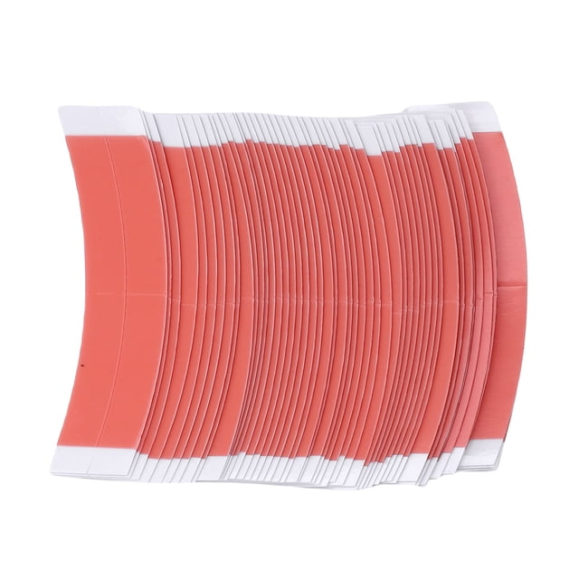 50 Pcs Ruban Adhésif Double Face pour Perruque, Dentelle Frontale, Imperméable et Résistant à la Transpiration, avec Design Perforé pour Perruque, Postiche, Extensions de Cheveux