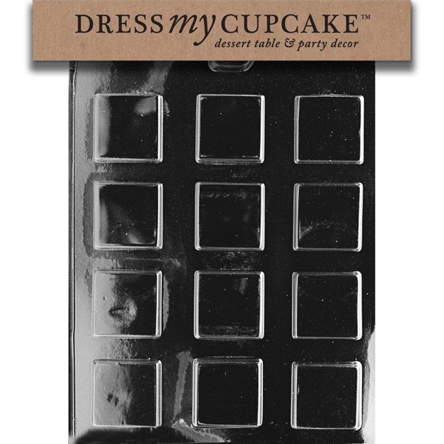 Dress My Cupcake Molde Para Dulces De Chocolate Mentas Cuadradas Lisas