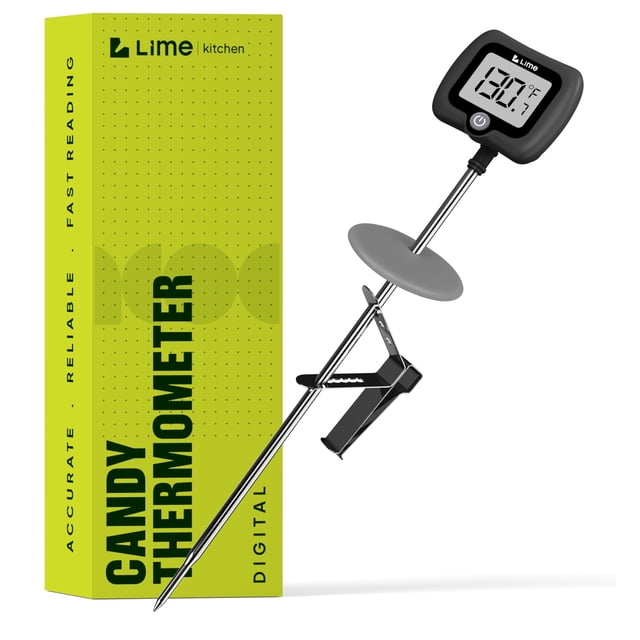 Termómetro digital Candy Craft911 con clip para ollas de acero inoxidable