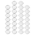 thumbnail image 1 of Unique Bargains Pendant Trays, 30 Pack 316 Stainless Steel 25mm Round Bezel Trays Pendant Base with 2 Rings, 1 of 6