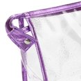 thumbnail image 4 of Bolsa de cosméticos Hedume, transparente, impermeable, de PVC, 10 unidades, 4 of 5
