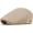 Khaki, variant on Mens Breathable Mesh Summer Hat Adjustable Flat Cap Newsboy Beret Ivy Cap Irish Cabbie Fishing Hats