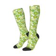 thumbnail image 2 of Daiia Sports Socks Kiwi Lemon Printed Novelty Crew Socks for Men Women Knee High Socks Cotton Socks Soft & Breathable Support Unisex Socks, 2 of 9