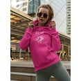 thumbnail image 2 of Scary Techno Style Hoodie Women -Image by Shutterstock, Female XX-Large, 2 of 4