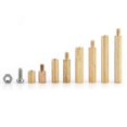 thumbnail image 3 of 240PCS M2 M3 Screws Threaded Standoffs Male Female Brass Standoff Spacer PCB Board Hex Screws Nuts Assortment Kit Hardware, 3 of 5