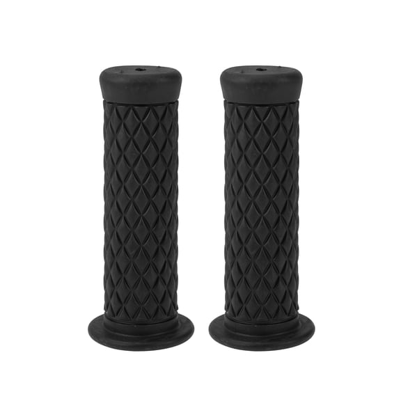Unique Bargains 1" 25mm 1.1" 28mm Universal Motorcycle Hand Grips Cover Non Slip TPU Handlebar Hand Grips for Motorcycle Scooter Bicycle ATV Black 1 Pair