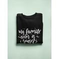 thumbnail image 3 of Sunset Quote Sweatshirt Women -Image by Shutterstock, Female Small, 3 of 4