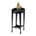 thumbnail image 5 of Home Square Table d'Appoint Ovale, Fini Prune Noir - Ensemble de 2, 5 of 5
