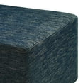 thumbnail image 5 of Ottoman Accent Chair, Azure Navy Blue, Fabric, Living Kitchen Cafe Bistro Hospitality Restaurant, Modern Contemporary HB36576, 5 of 9