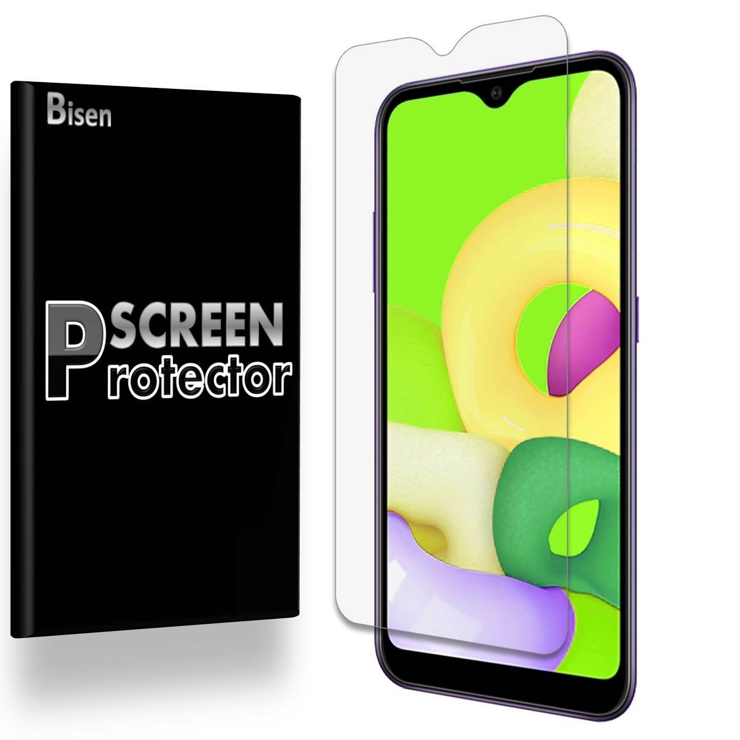 Fit For Samsung Galaxy A01 [4-Pack BISEN] Ultra Clear Screen Protector