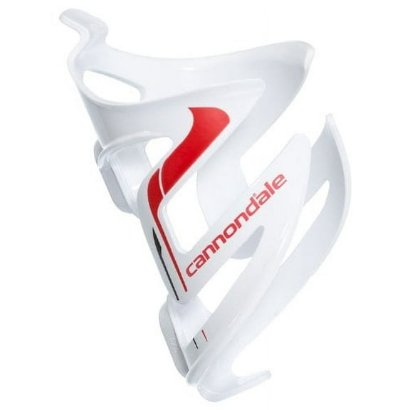 Cannondale C Water Bottle Cage, Whitered