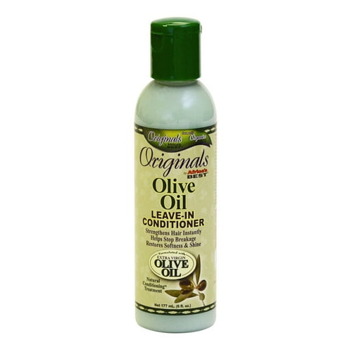 Africas Best Hair Conditioner Originals Olive Oil LeaveIn, 6 Oz, 2