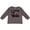 Charcoal Grey, variant on Inktastic I Love the '80s-musical Notes Boys or Girls Long Sleeve Toddler T-Shirt