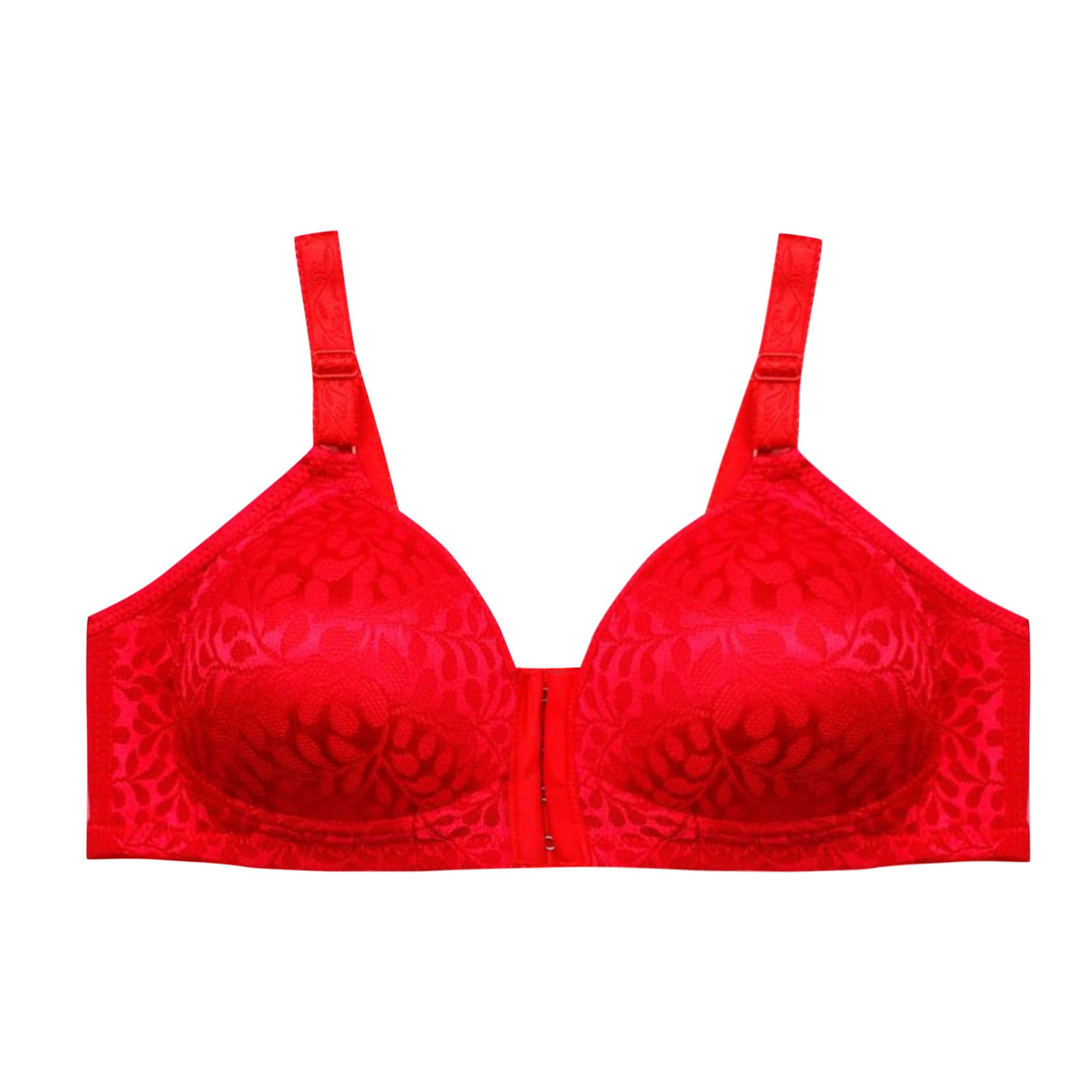 CENSORED red lace padded Underwired BRA size us38D eu85D it5D