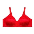 thumbnail image 4 of Everyday Bras for Women Bra for Women with Support 36ddd Sports Bras for Women Sports Bra Small Seamless Sports Bras Seamless Sports Bra Strapless Bra for Women Womens Comfort Workout Red 100, 4 of 4