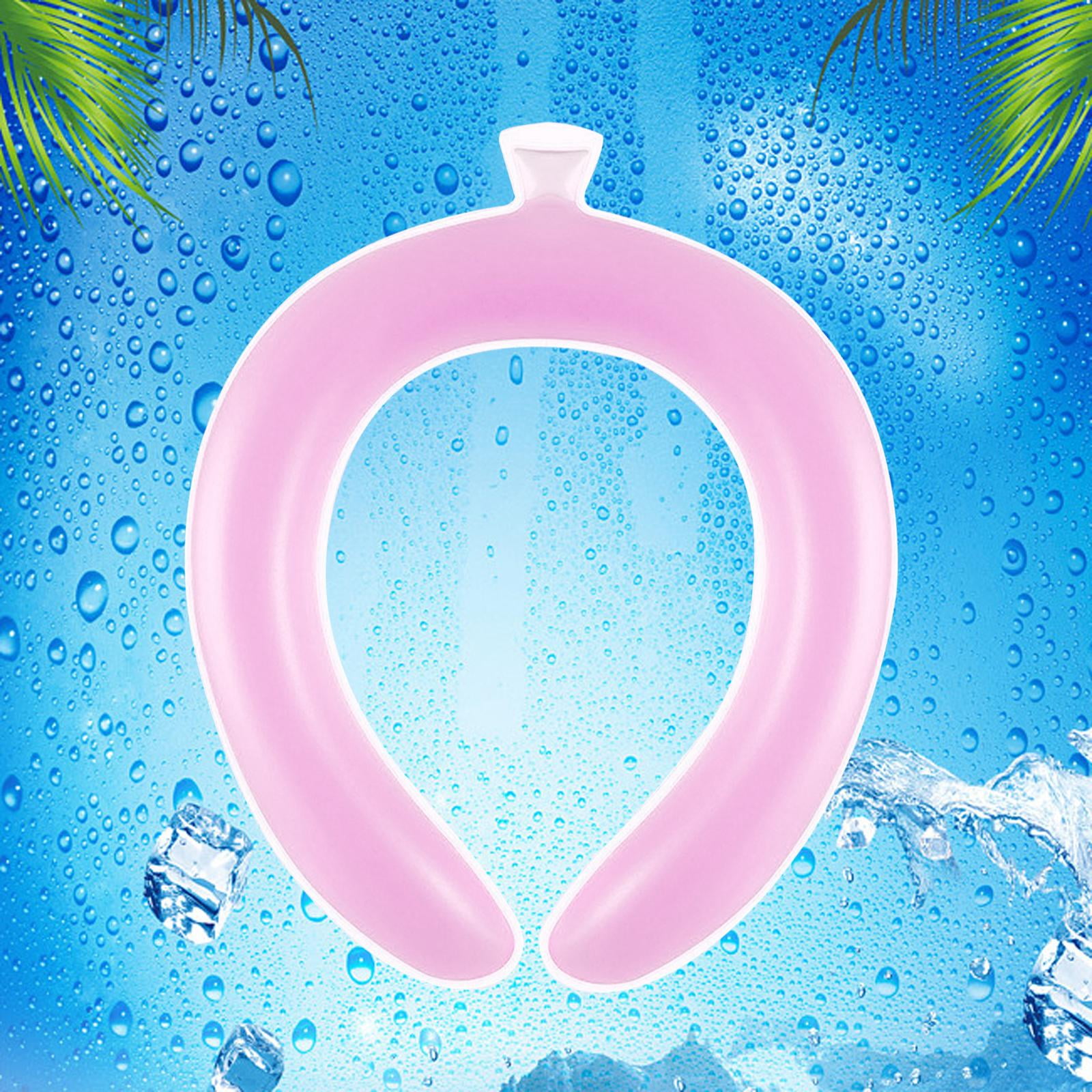 Neck Cooling Tube Neck Reusable Summer Adults Kids Hands Free Wearable
