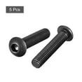 thumbnail image 3 of Uxcell M10x45mm Hex Socket Button Head Cap Bolts Screws Alloy Steel Black 5 Pack, 3 of 5
