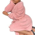 thumbnail image 2 of One opening Women Bathrobe Nightgown Thick Warm Robe Winter Plush Pajamas Sleepwear, 2 of 5