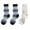 Multicolor6, variant on Hoshose Spring and Summer Fashion Women Striped Socks Retro Design Nylon Long Socks Athletic Calf Tube Socks for Teens