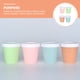 thumbnail image 5 of EeaseMX 4 vasos para helado con tapa, recipientes para yogur, vasos para sopa y tarros de crema vacíos de 200 ml., 5 of 7