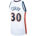 thumbnail image 3 of Men's Mitchell & Ness Stephen Curry White Golden State Warriors Hardwood Classics Swingman Jersey, 3 of 3