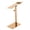 Rose Gold, variant on TISHITA Shoes Display Stand Men Leather Shoe Shelf with Heel Stop Retail Display Prop Window Display Stand for Countertop Desktop Sales , Gold
