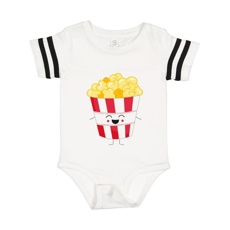 

Inktastic Cute Kawaii Popcorn Gift Baby Boy or Baby Girl Bodysuit
