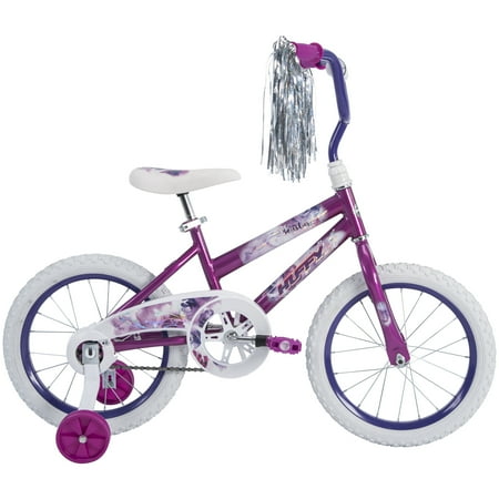 Huffy 16&Quot; Sea Star Kids' Bike, Fits Riders 3'5&Quot; - 4'0&Quot;, Purple, Child, Girl'S