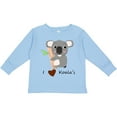 thumbnail image 3 of Inktastic I heart Koalas Boys or Girls Long Sleeve Toddler T-Shirt, 3 of 5