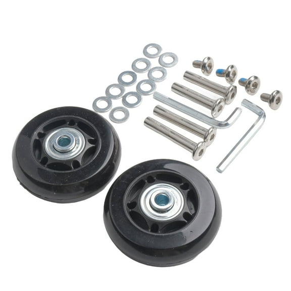 2pcs Luggage Suitcase Replacement Wheels Roller Skate Wheel Repair Kit