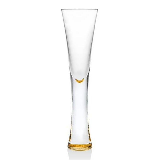 Godinger 99995 5 oz Flûtes à Champagne Finley Or - Lot de 2