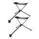thumbnail image 5 of 2x Silla plegable Reposapiés Reposapiés para acampar Pies Asiento perezoso retráctil, 5 of 7