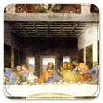 thumbnail image 2 of Vinyl Drink Coasters - Set of 4 - Da Vinci: Last Supper, 2 of 3