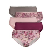 Jessica Simpson Women's Laser Bonded Hipster Panties, 5 Pack