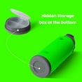 thumbnail image 2 of BOTTLE BOTTLE 40 oz sports water bottle stainless steel insulated water bottle with straw and pills holder lime green, 2 of 7