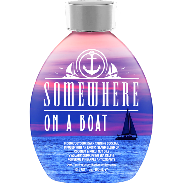 New for 2023 Somewhere On A Boat Indoor / Outdoor Dark Tanning Bed