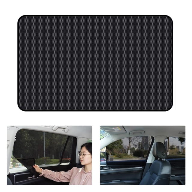 Cortina para Ventana de Automóvil de 20 "x 14" para Bloque Lateral Del Bebé 99.79% 99.95% UVB - El Lado de Malla Brinda Protección Mientras Mant Estándar trasero Yotijar sombra de la ventana del coche
