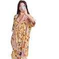 thumbnail image 5 of Camisones de dibujos animados de verano para mujer, ropa de dormir de animales, falda de seda de hielo, cárdigan cómodo, ropa de casa, lencería de moda, bata de noche, 5 of 5
