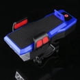 thumbnail image 1 of Juego de luz dentera icicleta 1, bocina, soporte para teléfono y banco de energía, USB impermeable, faro de montaña brilnte Azul Baoblaze Luz delantera de bicicleta, 1 of 8