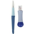 thumbnail image 1 of Shisuyan Embroidery Kit Punch Tool For Embroidery 2Pcs 5.89X0.39X0.39Inch, 1 of 8