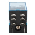 thumbnail image 4 of 12V DC 8 Pin Relay and Socket Base Included 10A DPDT LY2NJ HH62P-L JQX-13F, 4 of 7