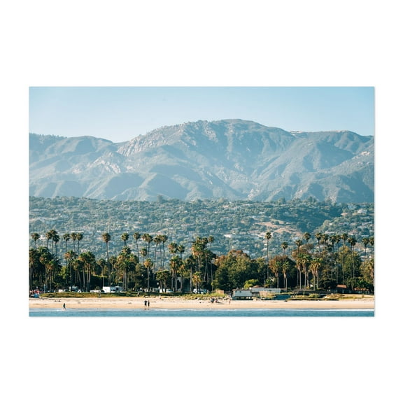 Coastal Santa Barbara 02 - Santa Barbara California Photography Unframed Wall Art Print 5 x 7 inches