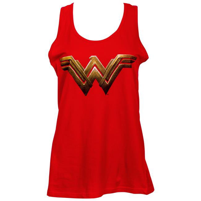 Wonder Woman - Wonder Woman 806980-XXL Wonder Woman Logo Womens Tank ...