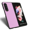 thumbnail image 4 of Allytech Filp Cover Case for Samsung Galaxy Z Fold 4,Luxury PU Leather+Soft TPU With Shockproof Filp Case for Samsung Z Fold 4 7.6 inch,Purple, 4 of 6