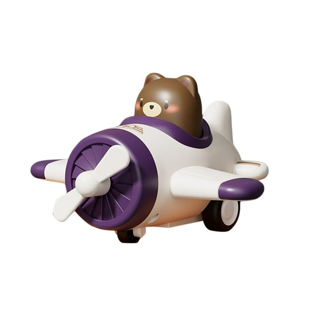 Jouet Avion Planeur Durable pour Enfants Interactif à Rétrofriction et Vol Intérieur